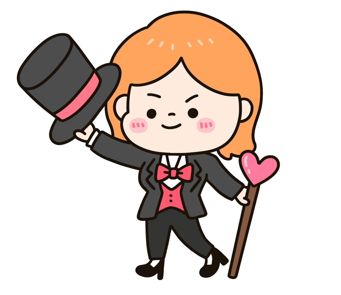 ラブタイプ診断：ロマンスマジシャンのイラスト