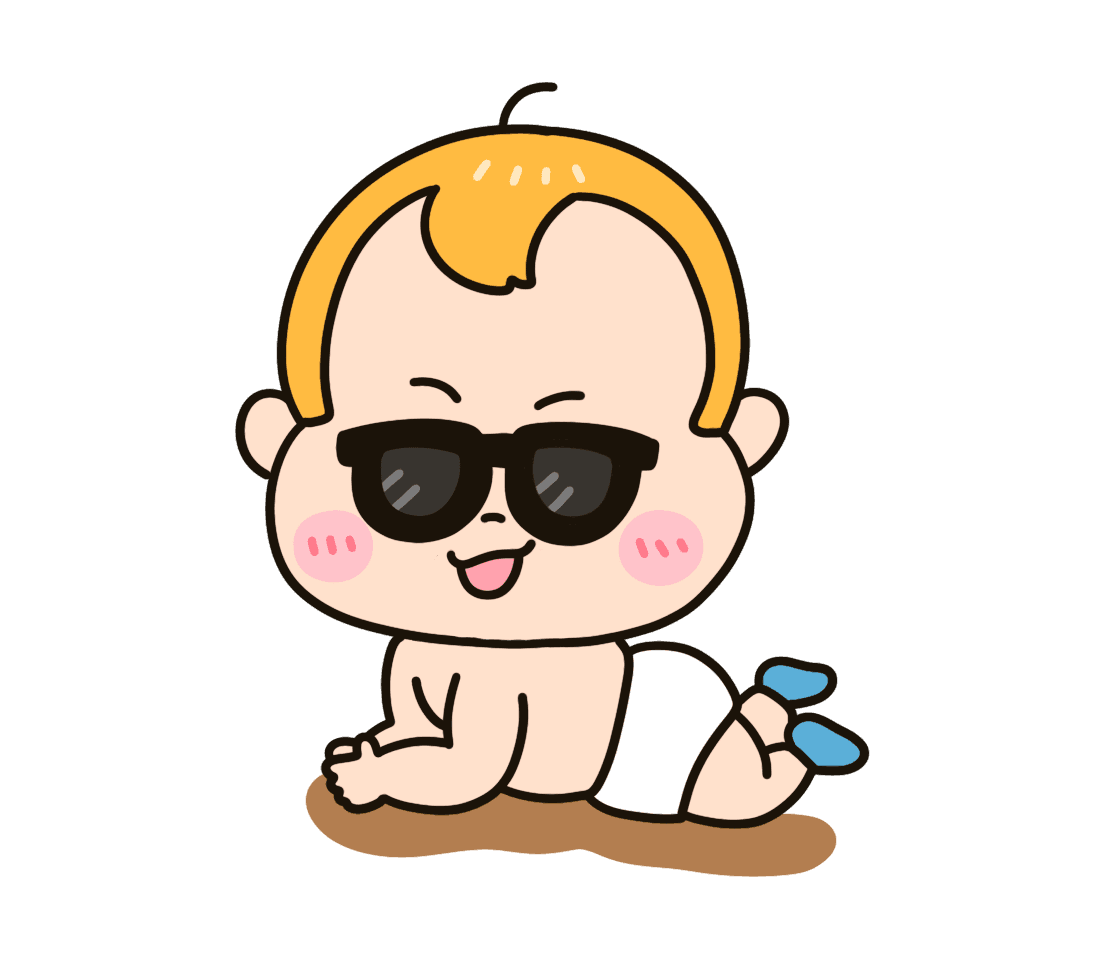 ラブタイプ診断：隠れベイビーのイラスト